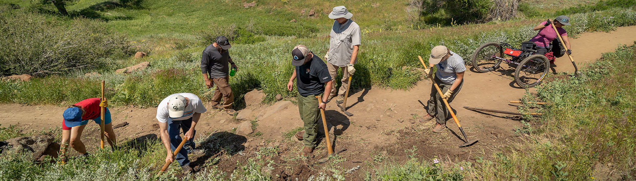 Trail work