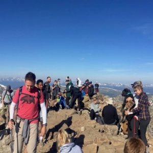 Busy summit